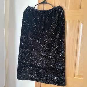 🤍 pencil Skirt with sequins 🤍 size L